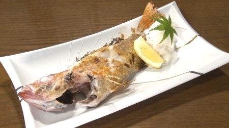 地魚の姿焼き