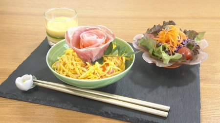 バラのちらし寿司セット