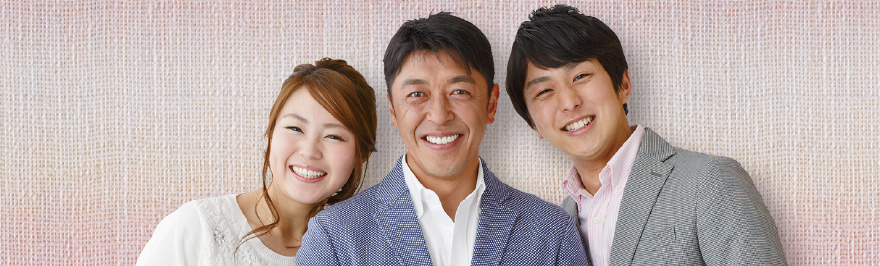 森 直美、澤登正朗、白田 裕太郎