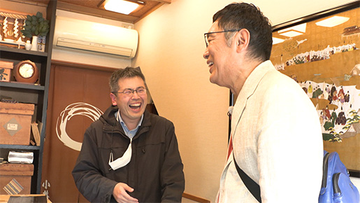 写真：撮影の様子